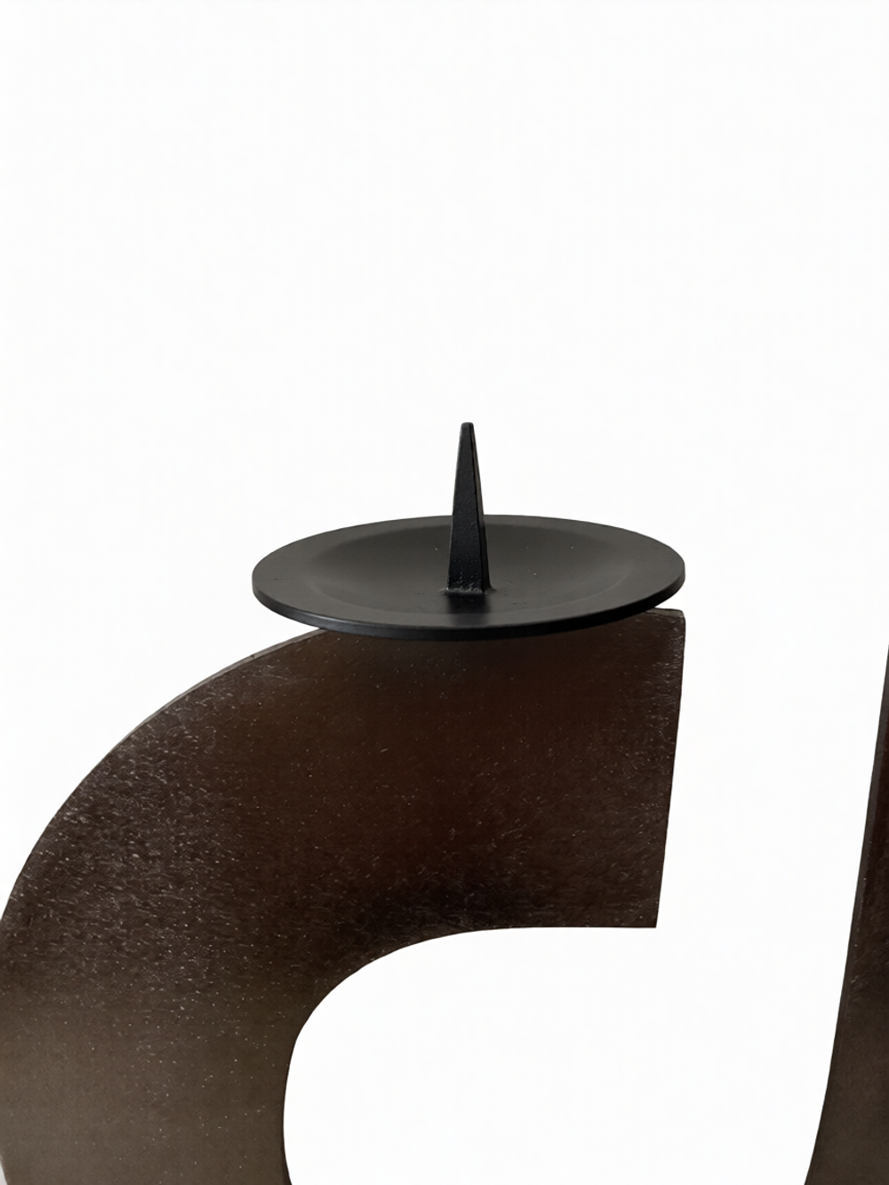 Подсвечник для свечей "Tik-Tok" (черный)