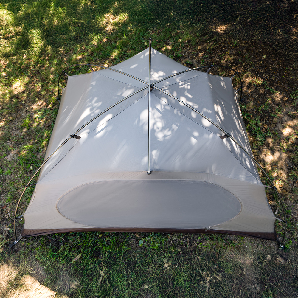 Палатка Naturehike Cloud-Creek PRO, 2-местная, зеленая, артикул CNK2550WS022-FGR2