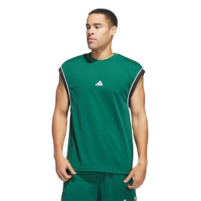 Футболка adidas Basketball All-World Sleeveless Tank Green
