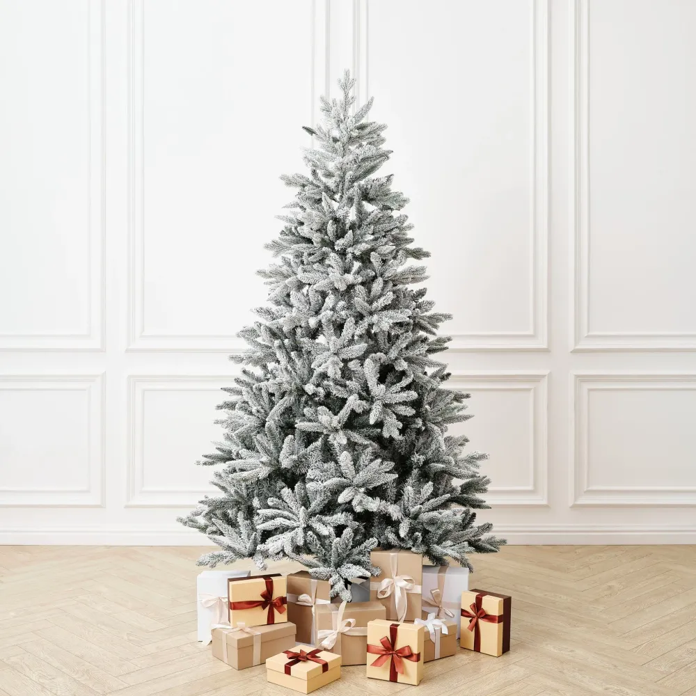 Заснеженная елка «Noel» (Литая+пвх) 180 см / 1,8 м