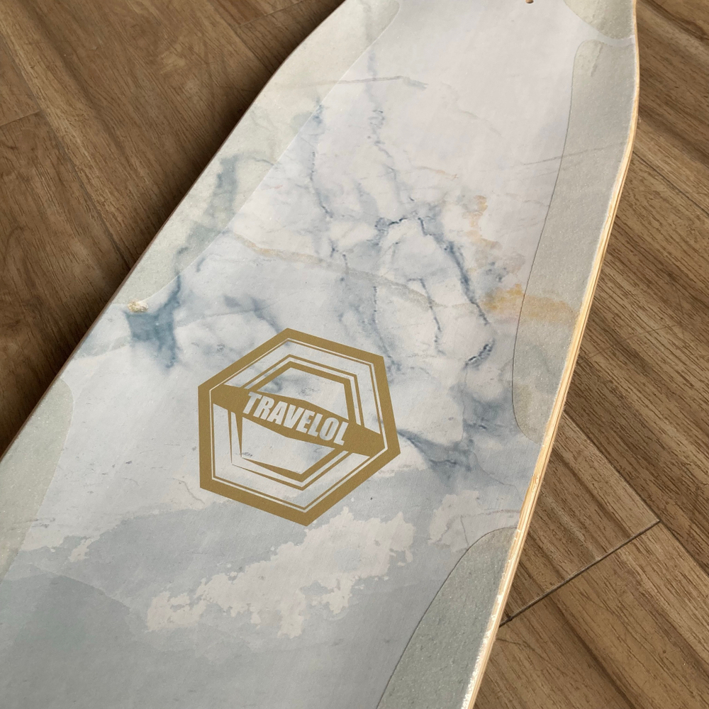 Дека Travelol Marble 46 White