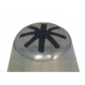 Насадка кондитер. "Снежинка" d=17 мм. h=47 мм. нерж. (33893)