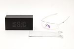Очки S&C ZACAN Photochromic Lavender mirror, Matt white