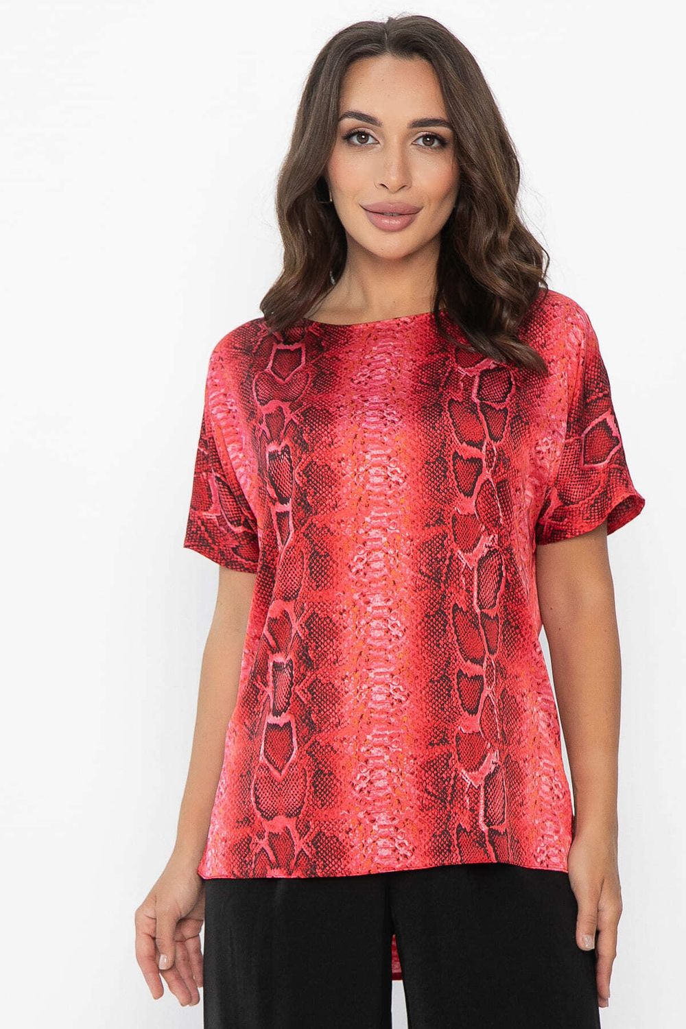 Блуза Морган (красная) Б14033-16М LT Collection