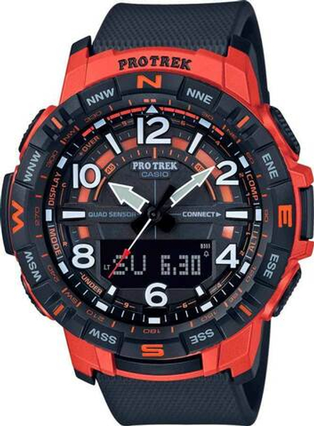 Японские наручные часы Casio Pro Trek PRT-B50-4ER с хронографом