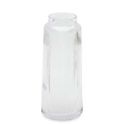 Прозрачная стеклянная ваза Claudia 30 см