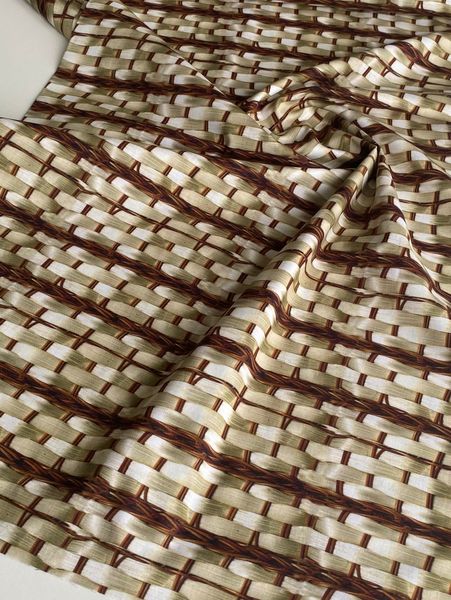 ПЛЕТЕНКА ИМИТАЦИЯ ФАКТУР 100% хлопок Handmade Fabrics 2
