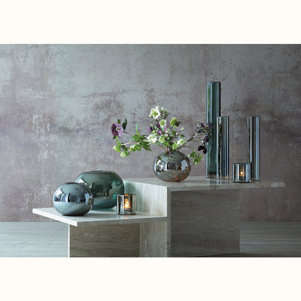 Подсвечник signature, epoque, 8,5 см, зеленый