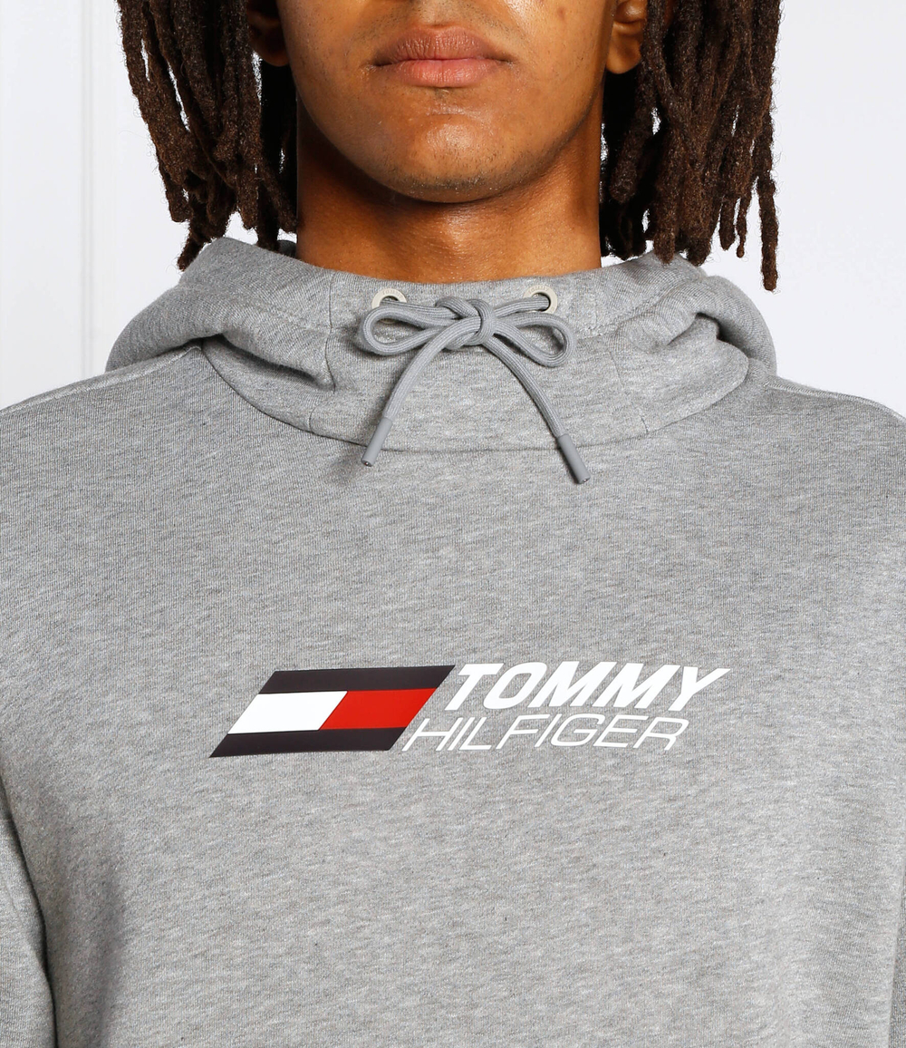 Худи Tommy Sport - серый(MW0MW27926)