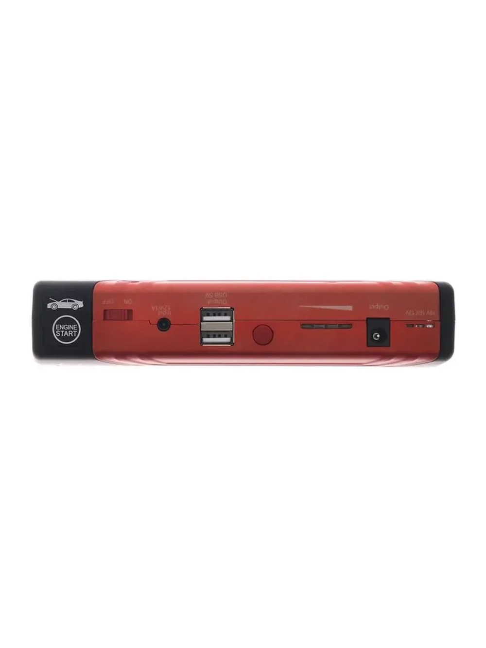 Пуско-зарядное устройство 6000 мАч, 3 LED, 2USB, DC 12V,