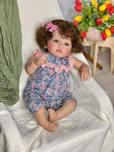 Кукла Реборн мягконабивная 60см (FA-341)
