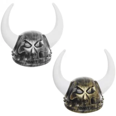 Карнавальный аксессуар «Шлем викинга с рогами» 20 см