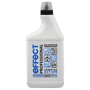 Средство чистящее  Effect Professional гель Complex Action Белизна и Чистота 750 мл/бут 12 бут/кор