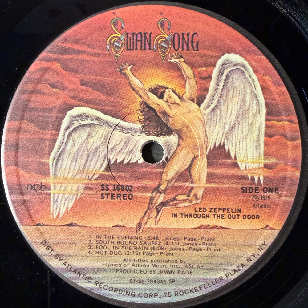 Led Zeppelin ‎– In Through The Out Door (Скандинавия 1980г.)