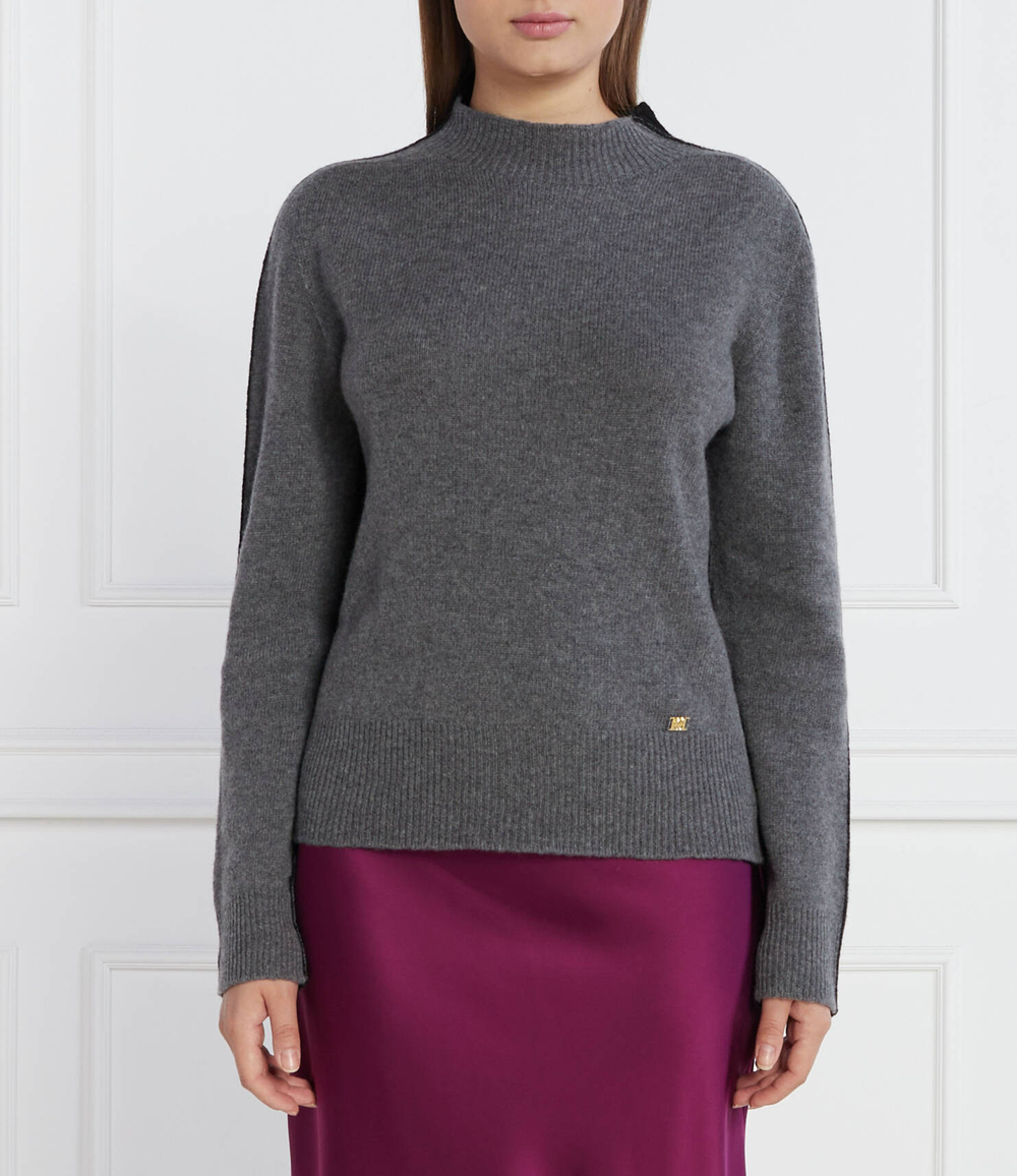 Хлопковый свитер Pinko - серый(101990 A185)