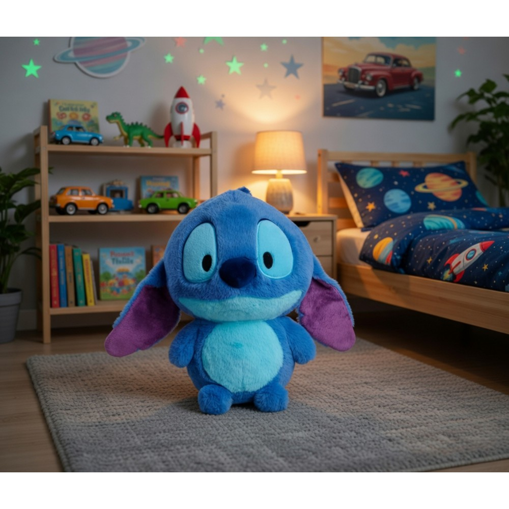 Simba 15870715 — Мягкая игрушка Disney Huggables Стич 35 см 15870715 — фото 3