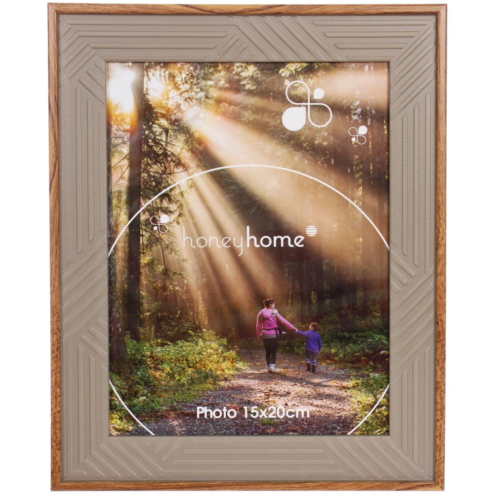 Фоторамка 15*20см «Амстердам» темно-серый, пластик