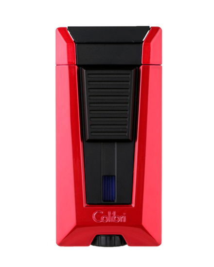 Зажигалка сигарная Colibri Stealth (тройное пламя), красный металлик