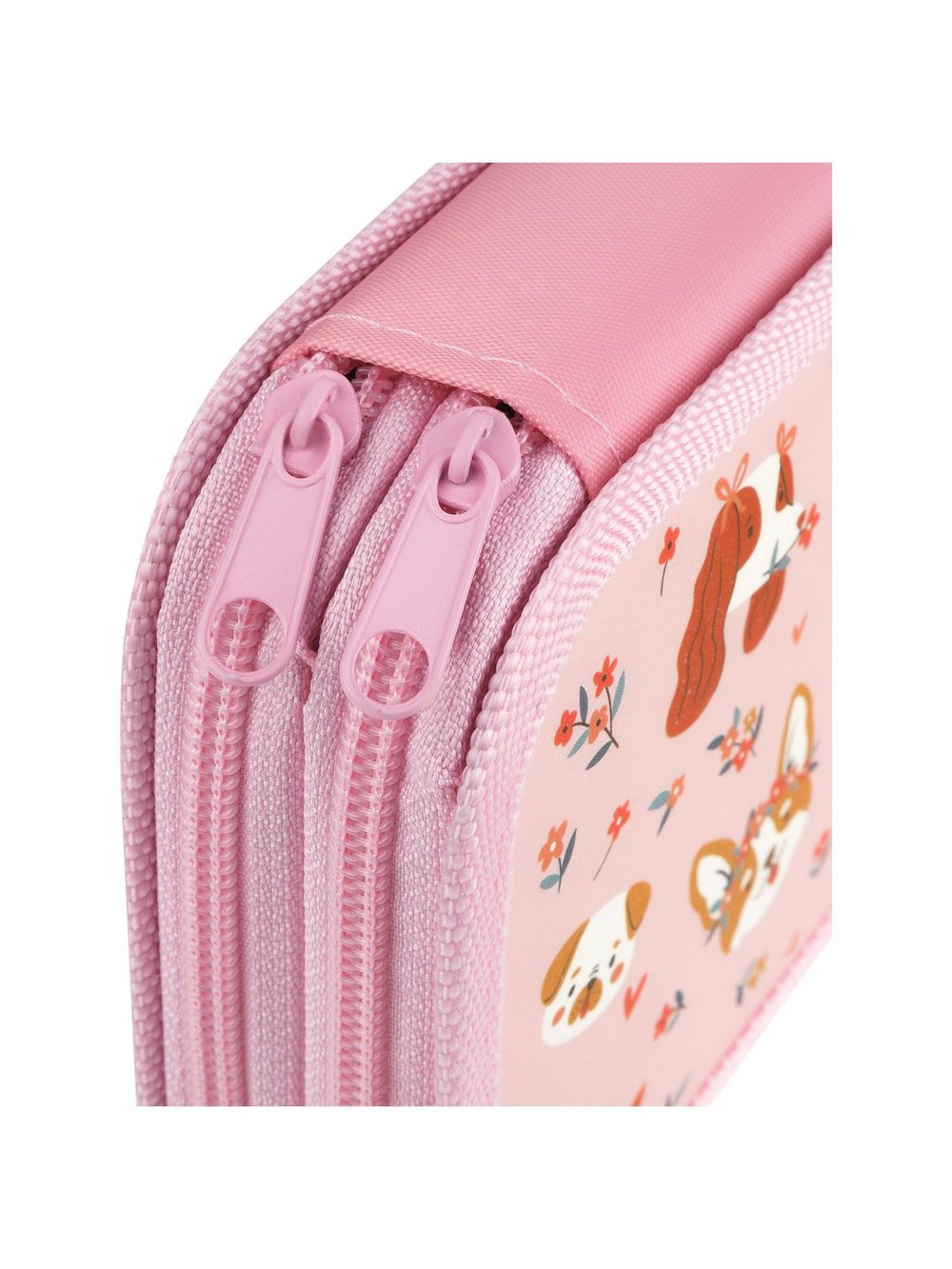 Пенал 2 отделения 19х11см ламинированный картон (ПК2-59975)