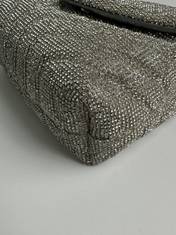Сумка Saint Laurent Loulou Small crystal shoulder bag