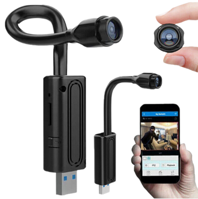 Беспроводная мини камера видеонаблюдения, портативная Wi-Fi камера