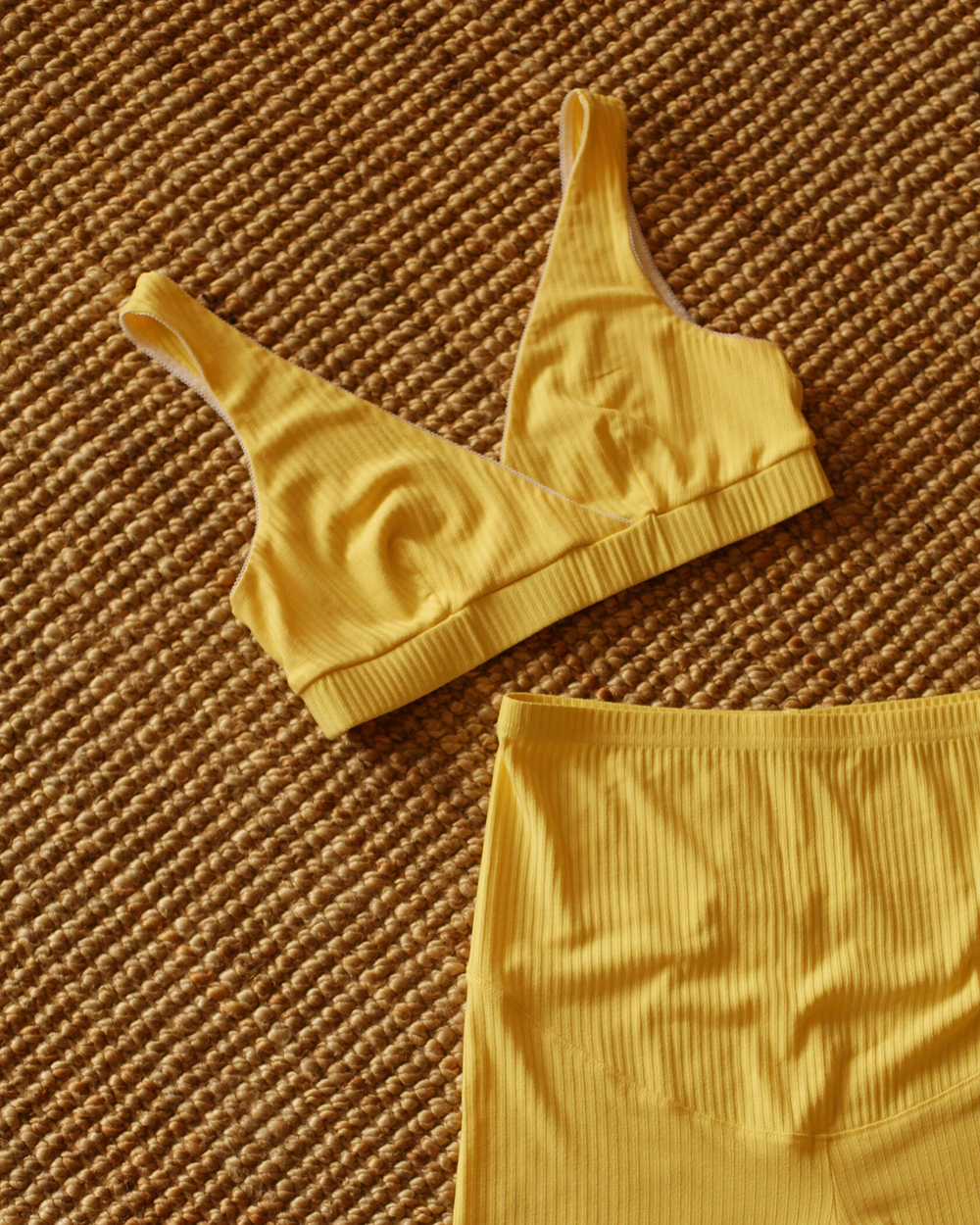 Lemon Cloud Bra