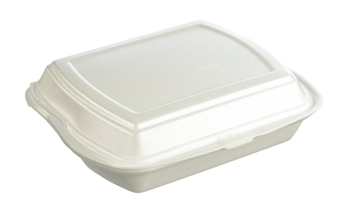 Ланч-бокс ВПС, 3-секции, 247х206х(35+30) мм, белый, в упаковке 100 штук