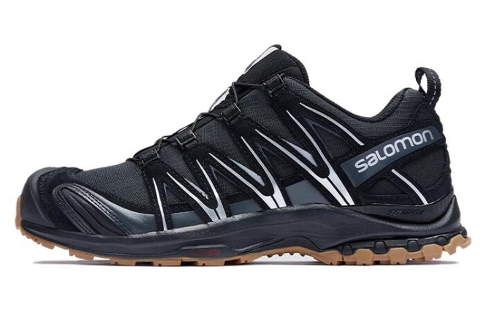 SALOMON Salomon Xa Pro 3d Suede shock absorption, non-slip, wear-resistant, low-cut outdoor functional shoes for men and women with the same style black brown