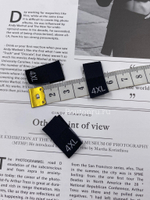 Размерник черный "4XL" 14 мм