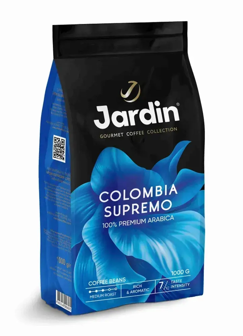 Кофе в зёрнах Jardin Colombia Supremo, арабика, 1 кг