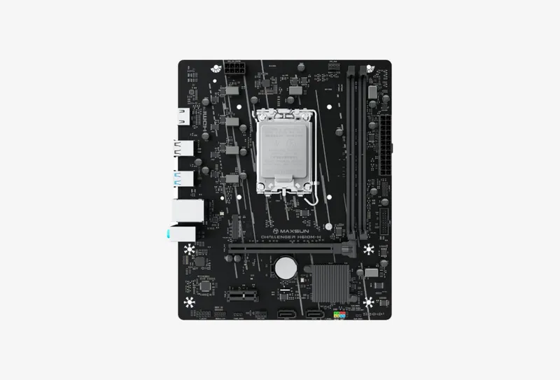 Материнская плата Maxsun Challenger H610M-H V1