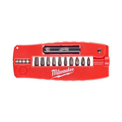 Набор бит Milwaukee SHOCKWAVE "Крокодил №2" 12шт