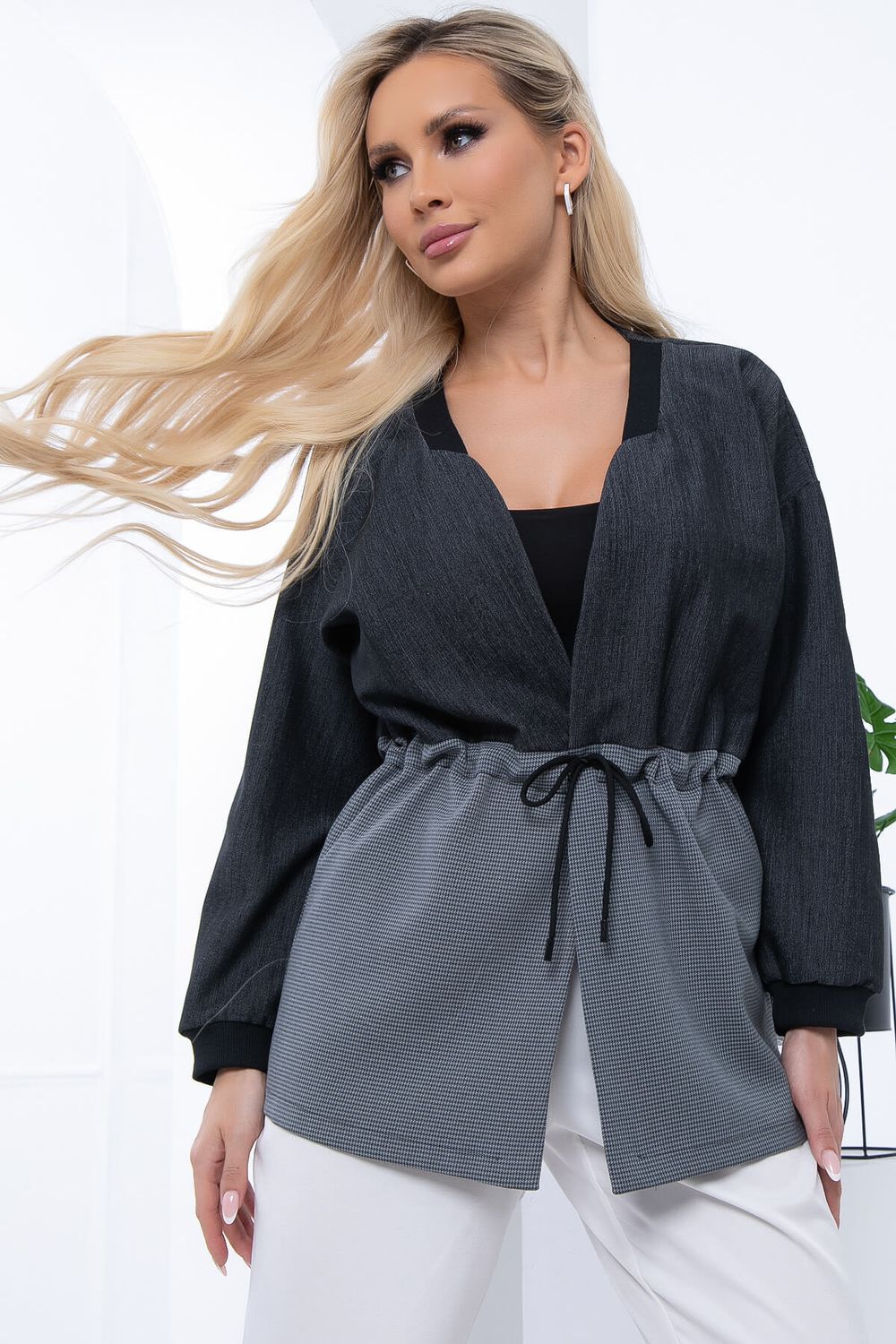 Жакет "На стиле" (графит) Б6735 LT Collection