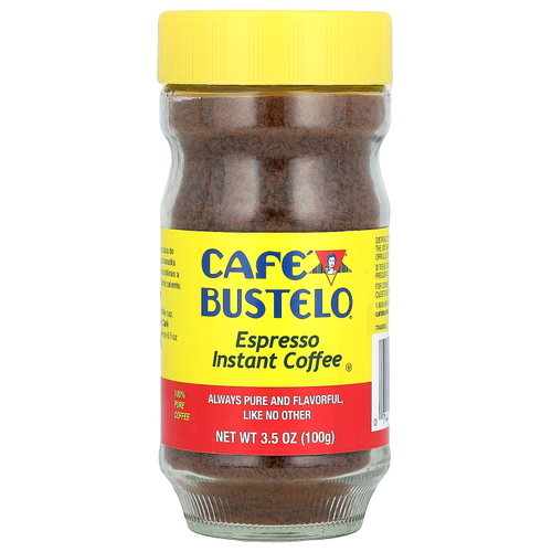 Café Bustelo, Espresso, растворимый кофе, 100 г (3,5 унции)