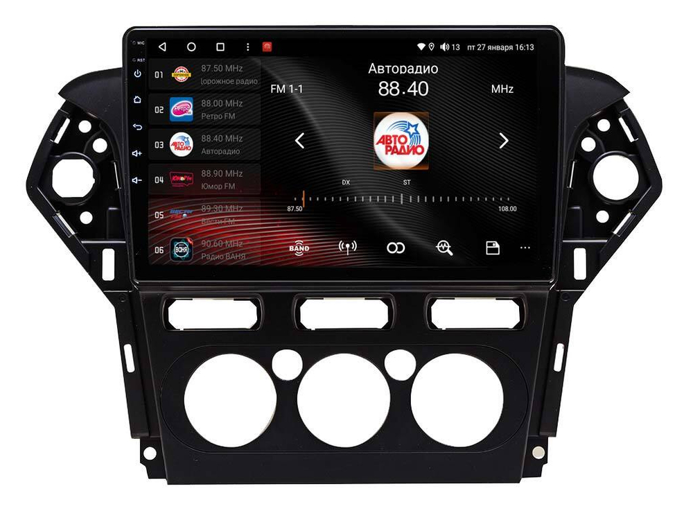 Магнитола для Ford Mondeo 4 2010-2014 - Vaycar VA17-1231 на Android 13, 8-ядер, 4G SIM-слот