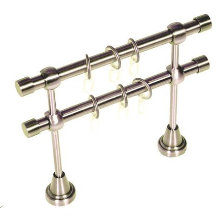 Карниз Кованый Сатин 1.6м (гладкая труба D16)