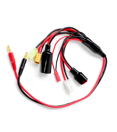 Кабель для зарядного устройства Banana - TRX/Tamiya/JST/T-plug/Mini Tamiya/XT60
