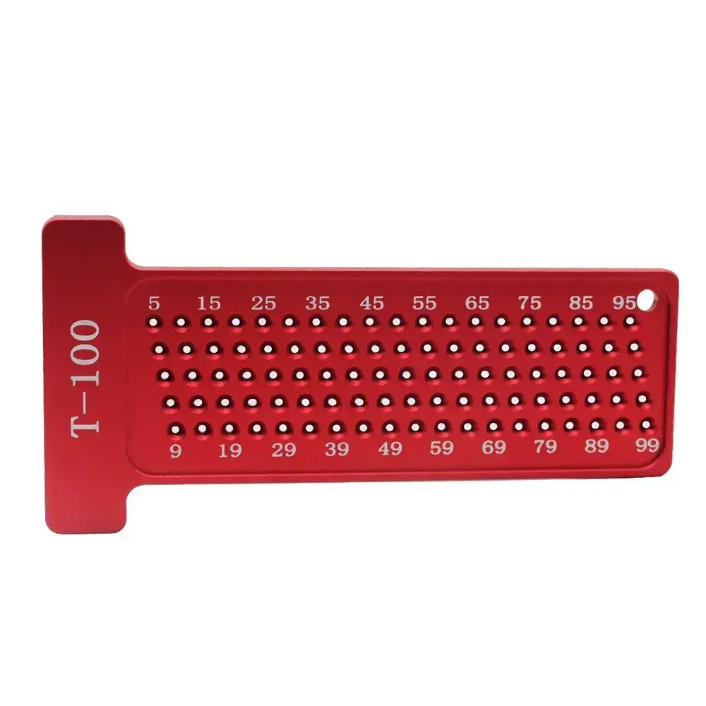 FNICEL Линейка/угольник 119мм х 58мм, Алюминий