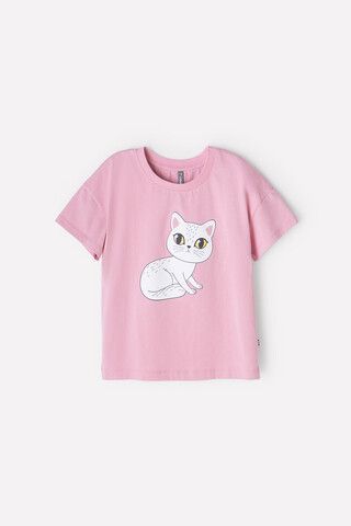 фуфайка  для девочки  КР 301862/розовый зефир