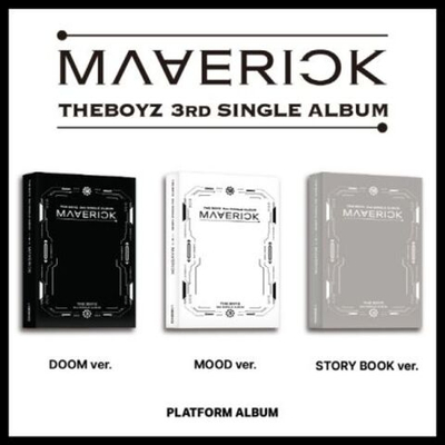 Альбом THE BOYZ - MAVERICK 3rd Single Album PLATFORM 3 Version SET