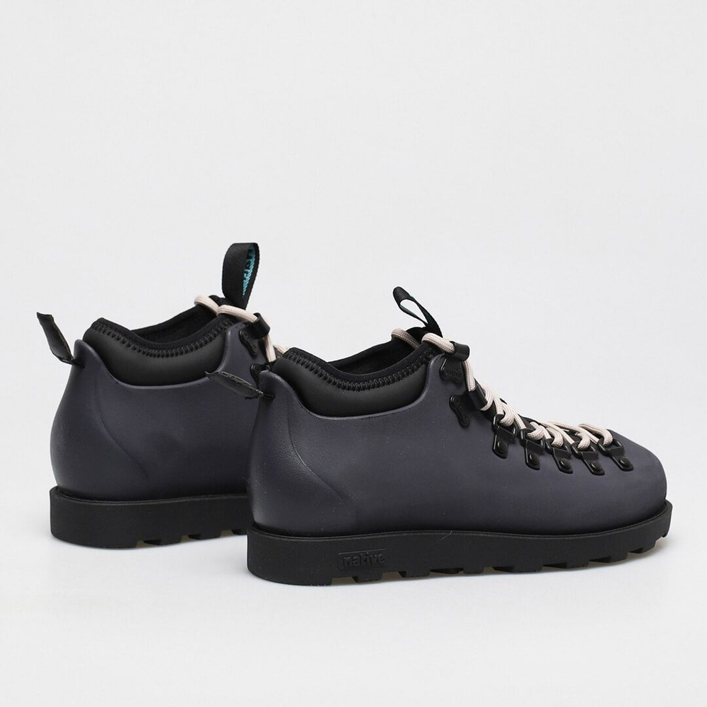 Ботинки Native Fitzsimmons Onyx Black / Jiffy Black р. 41,5-M8/W10. Товар уцененный