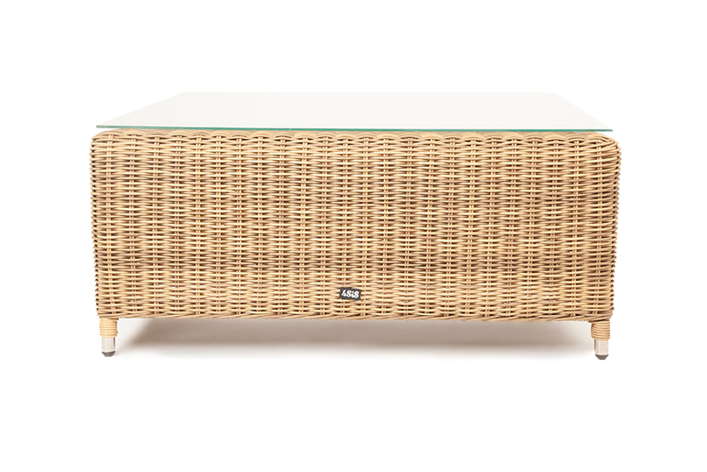 "Кон Панна" столик журнальный из искусственного ротанга, цвет соломенный