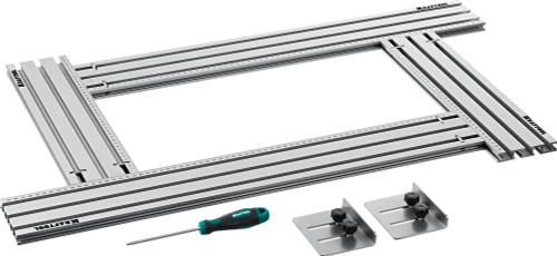 KRAFTOOL KRAFTFLEX MFS-400-700 мм, 4шт, Шаблон фрезерный в комплекте с 2 упорами (32808)