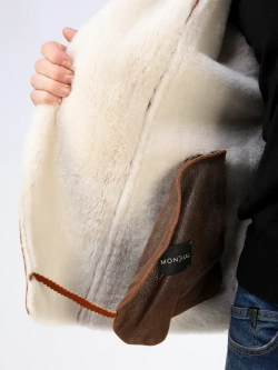 Дубленка зимняя натуральная косуха