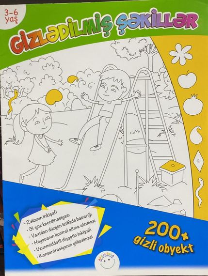 Gizlədilmiş şəkillər 3-6 yaş