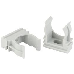 Крепеж-клипса ЭРА CLIP-40 для трубы cерая d40мм 30шт