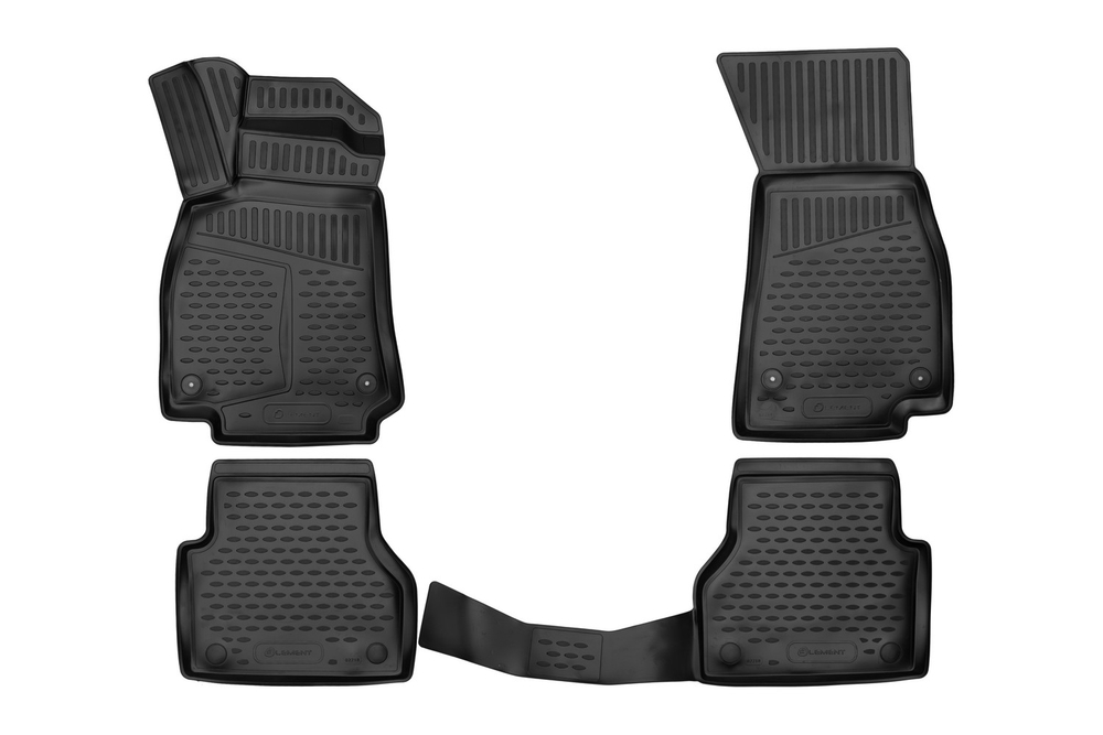 Коврики 3D в салон для для AUDI A6 (V(C8)), включая Allroad 2018-, универсал, 4шт. (полиуретан)  AFM3DA58925210K