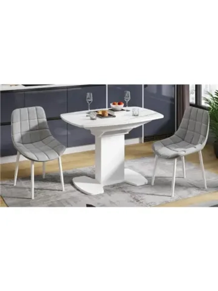 Стол кухонный обеденный раздвижной 110х75х75 см