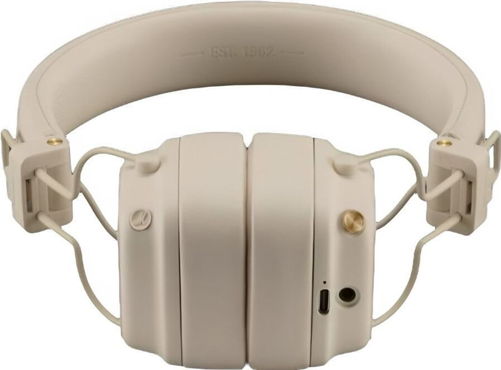 Беспроводные наушники Marshall Major V Cream