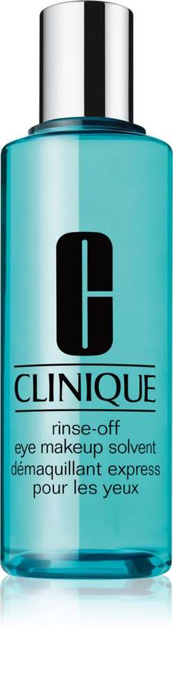 Clinique Rinse-Off Eye Make-up Solvent - средство для снятия макияжа с глаз для всех типов кожи /   125  ml  / GTIN 020714000318
